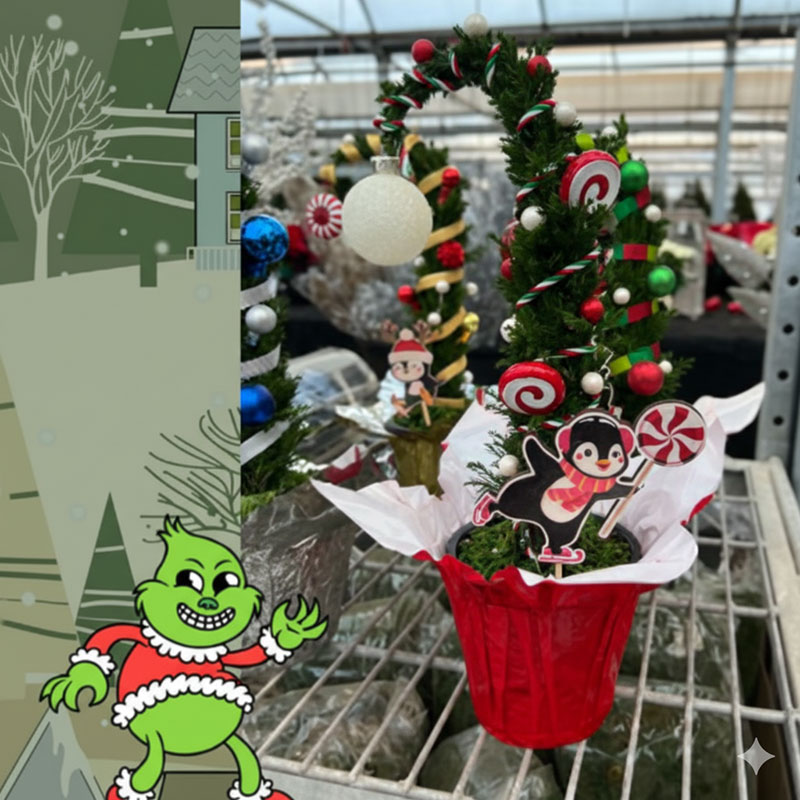 Christmas Kids Class Series — Grinch Tree Decorating featured image
