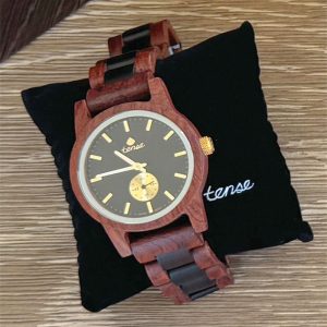 Tense™ Unisex Wooden Watch